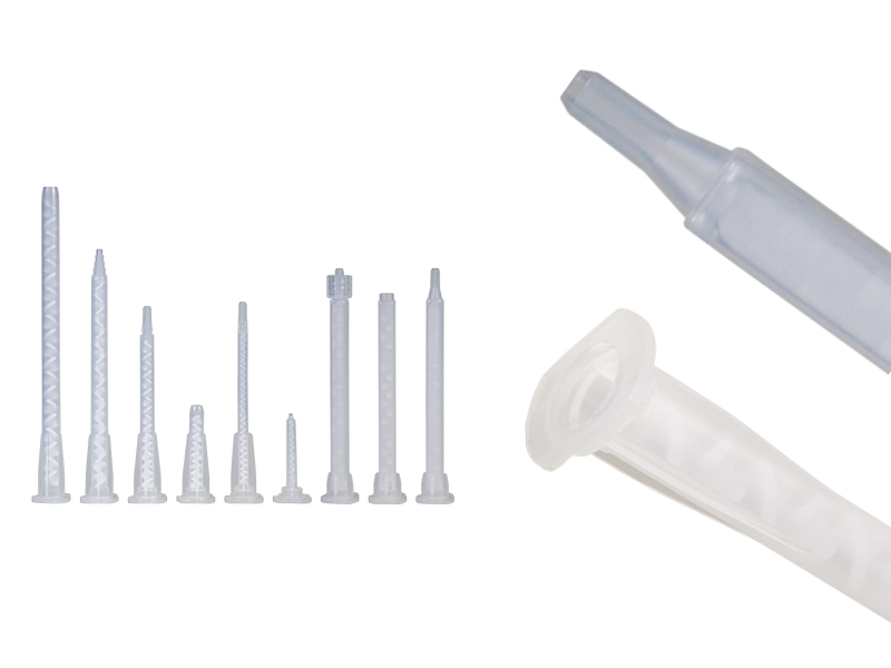 one way mixer 6mm - 20 elements for 160ml cartridges - slip-luer tip