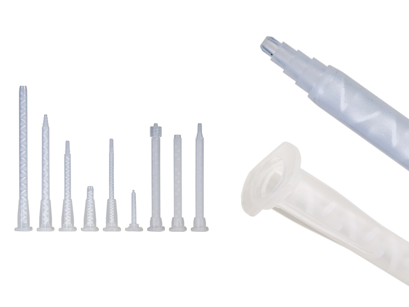 one way mixer 5,4mm - 21 elements for 50ml cartridges - stepped tip