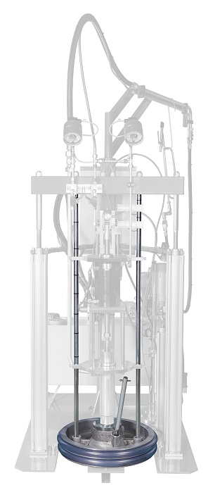Conversion kit 20l to 200l hydraulic machine